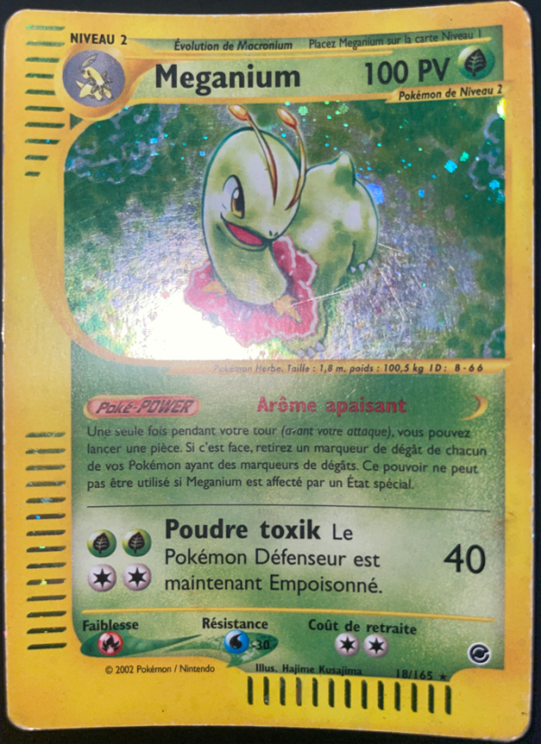 Meganium 18 — Expedition Base Set (French Pokémon TCG card)