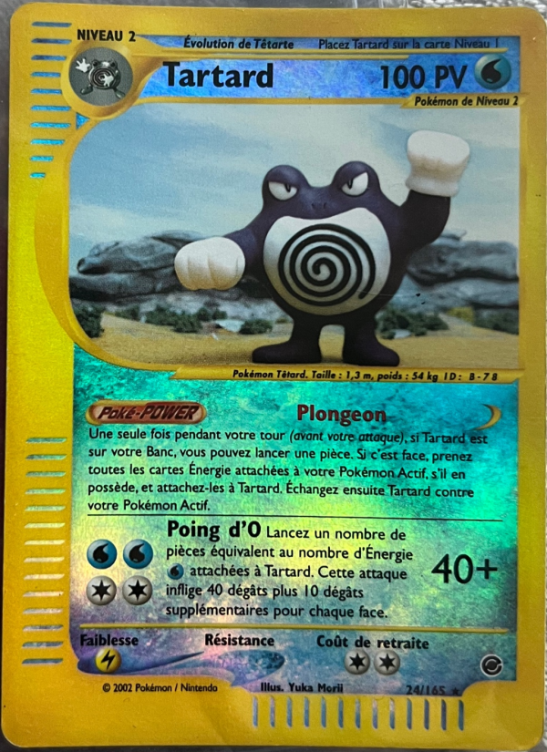 Tartard 24 — Expedition Base Set (French Pokémon TCG card)
