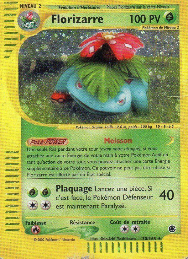 Florizarre 30 — Expedition Base Set (French Pokémon TCG card)