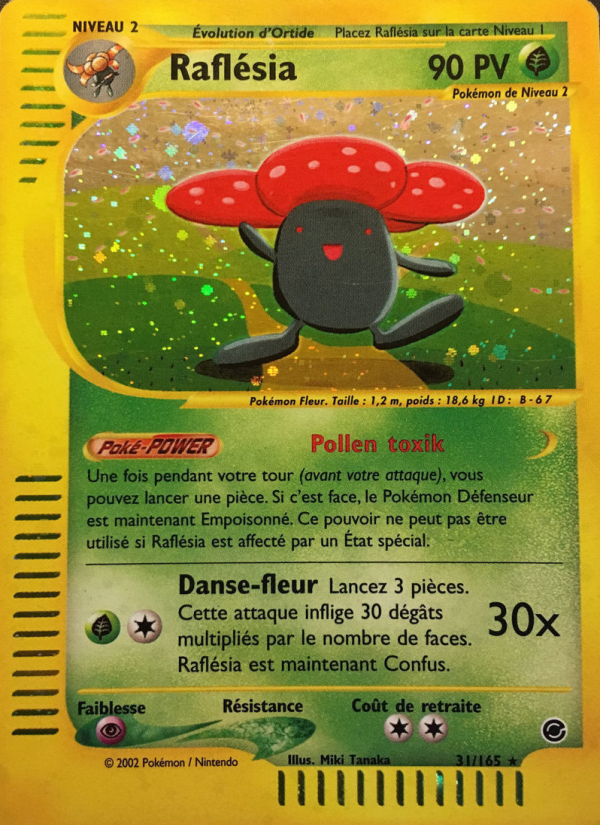 Raflésia 31 — Expedition Base Set (French Pokémon TCG card)