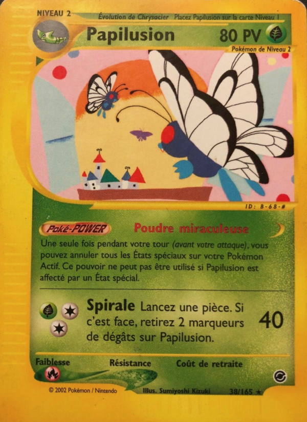 Papilusion 38 — Expedition Base Set (French Pokémon TCG card)
