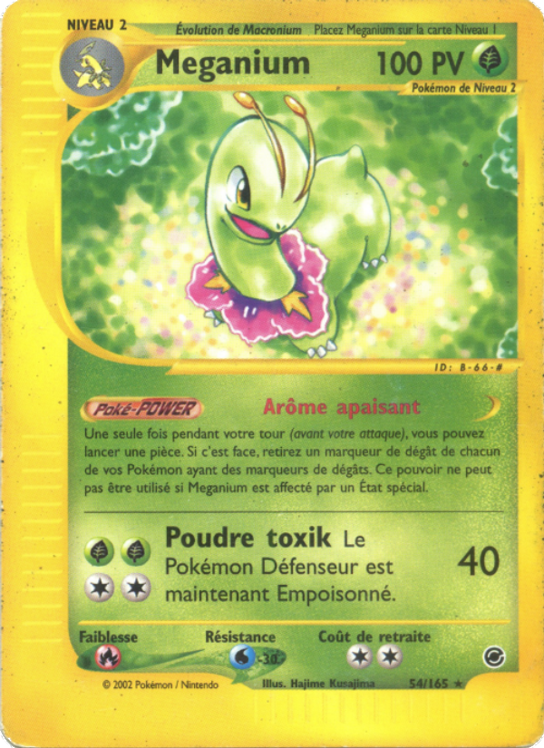 Meganium 54 — Expedition Base Set (French Pokémon TCG card)