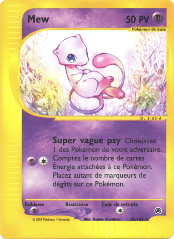 Mew 55 — Expedition Base Set (French Pokémon TCG card)