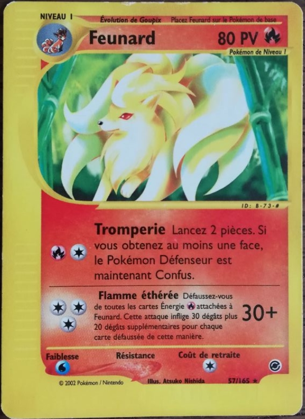 Feunard 57 — Expedition Base Set (French Pokémon TCG card)