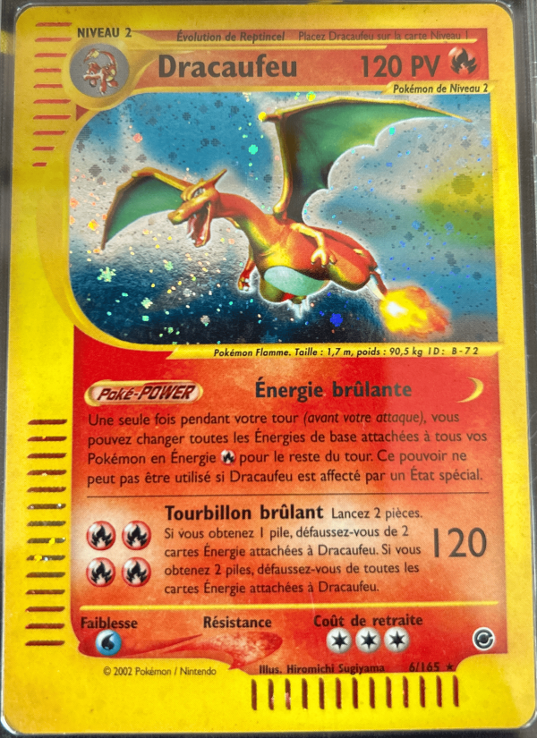 Dracaufeu 6 — Expedition Base Set (French Pokémon TCG card)
