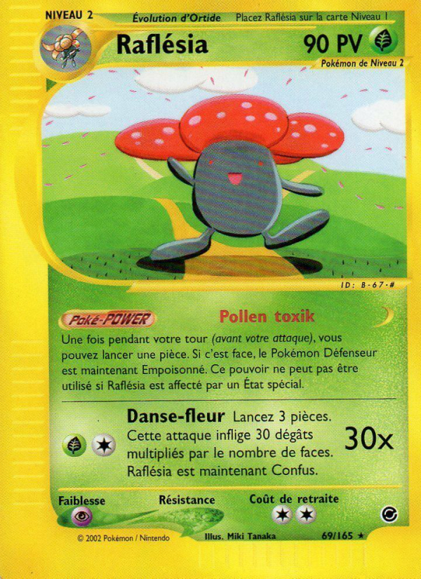 Raflésia 69 — Expedition Base Set (French Pokémon TCG card)