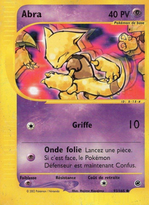 Abra 93 — Expedition Base Set (French Pokémon TCG card)