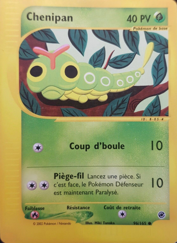 Chenipan 96 — Expedition Base Set (French Pokémon TCG card)