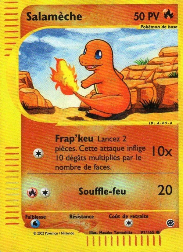 Salamèche 97 — Expedition Base Set (French Pokémon TCG card)