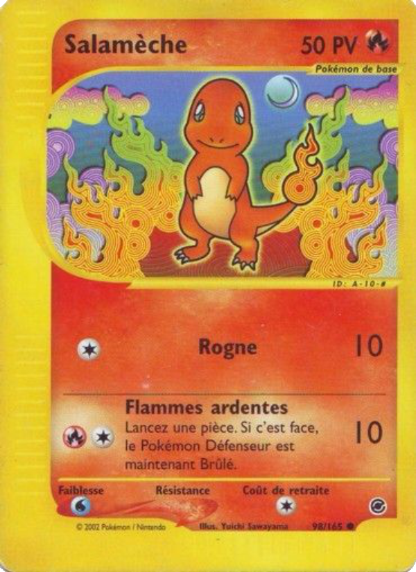 Salamèche 98 — Expedition Base Set (French Pokémon TCG card)
