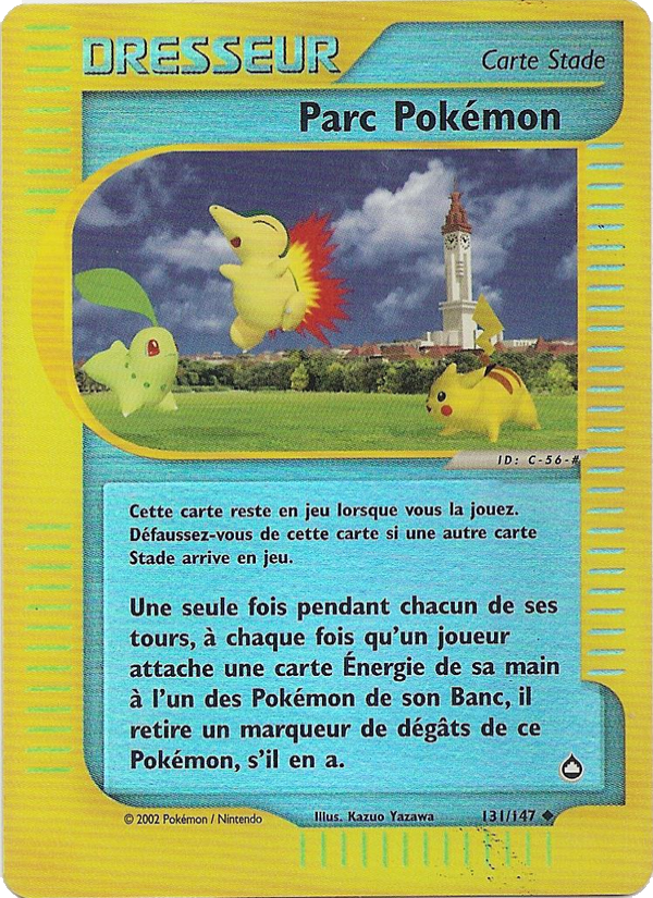 Parc Pokémon 131 — Aquapolis (French Pokémon TCG card)