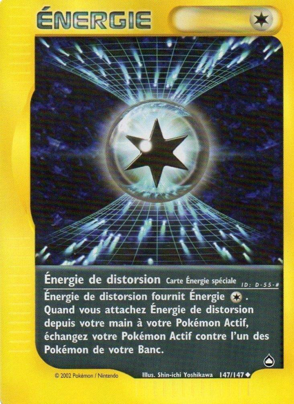 Énergie de distorsion 147 — Aquapolis (French Pokémon TCG card)