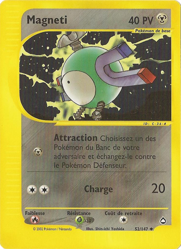 Magneti 52 — Aquapolis (French Pokémon TCG card)