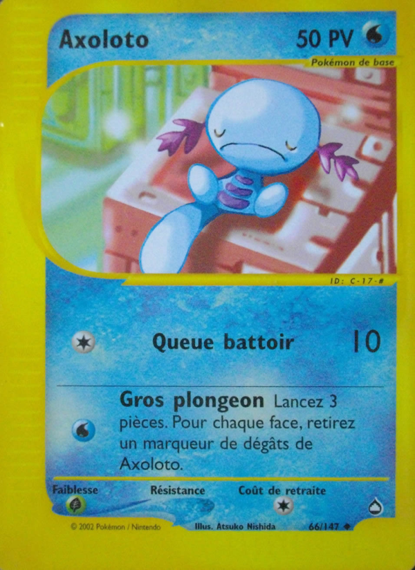 Axoloto 66 — Aquapolis (French Pokémon TCG card)