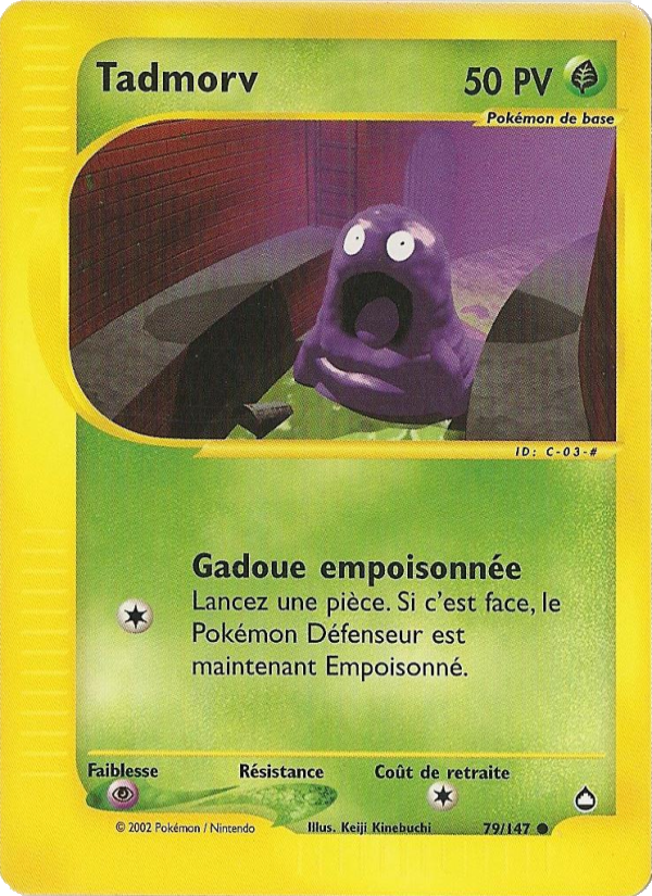 Tadmorv 79 — Aquapolis (French Pokémon TCG card)