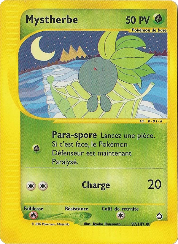 Mystherbe 97 — Aquapolis (French Pokémon TCG card)