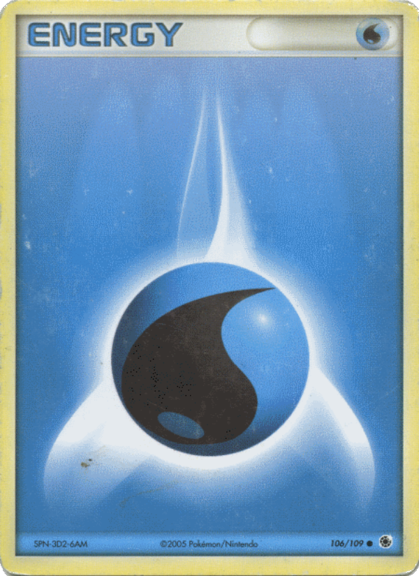 Énergie Eau 106 — EX Ruby & Sapphire (French Pokémon TCG card)