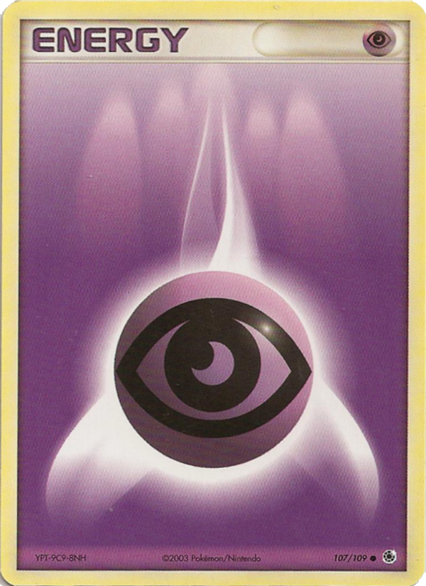 Énergie Psy 107 — EX Ruby & Sapphire (French Pokémon TCG card)