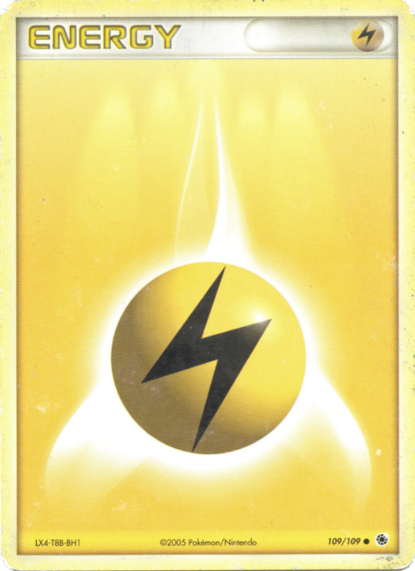 Énergie Électrique 109 — EX Ruby & Sapphire (French Pokémon TCG card)