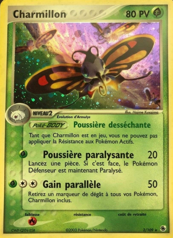Charmillon 2 — EX Ruby & Sapphire (French Pokémon TCG card)