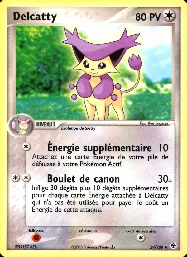 Delcatty 29 — EX Ruby & Sapphire (French Pokémon TCG card)
