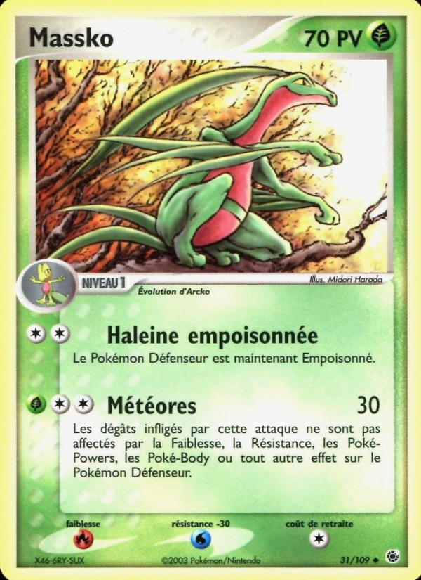 Massko 31 — EX Ruby & Sapphire (French Pokémon TCG card)