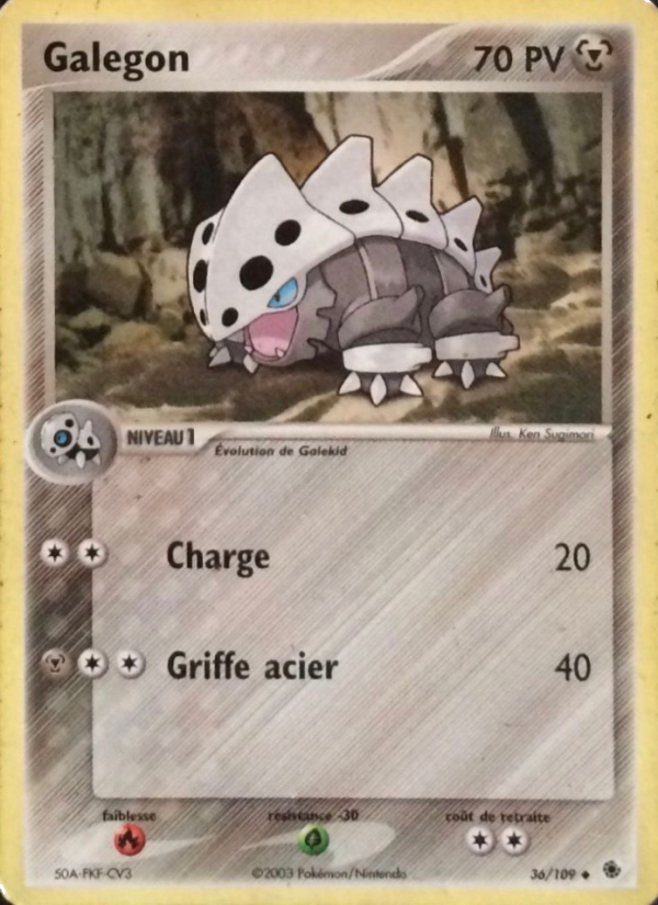 Galegon 36 — EX Ruby & Sapphire (French Pokémon TCG card)