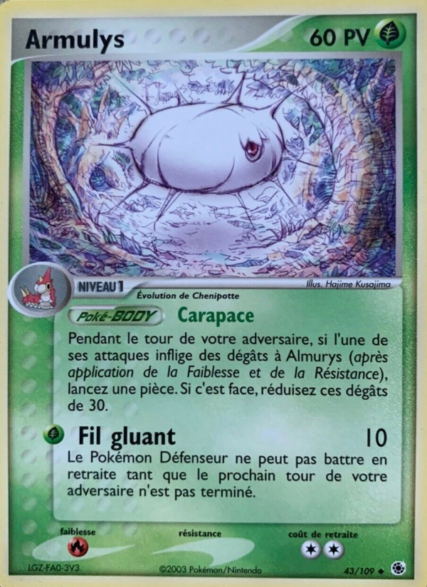 Armulys 43 — EX Ruby & Sapphire (French Pokémon TCG card)