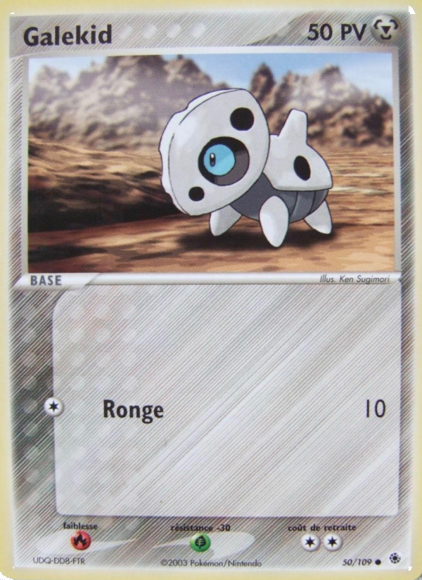 Galekid 50 — EX Ruby & Sapphire (French Pokémon TCG card)