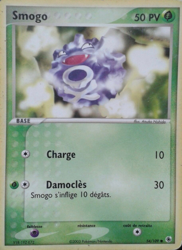 Smogo 54 — EX Ruby & Sapphire (French Pokémon TCG card)