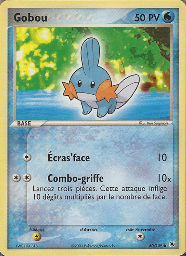 Gobou 60 — EX Ruby & Sapphire (French Pokémon TCG card)