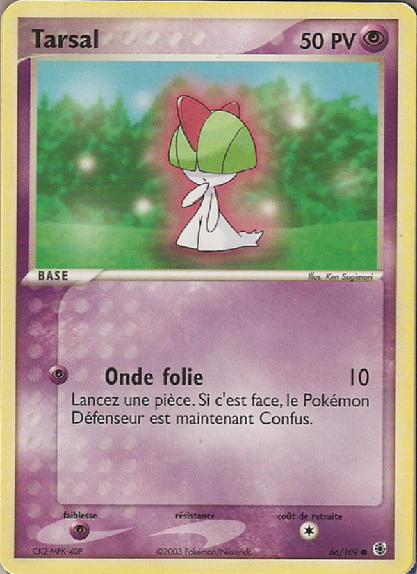 Tarsal 66 — EX Ruby & Sapphire (French Pokémon TCG card)