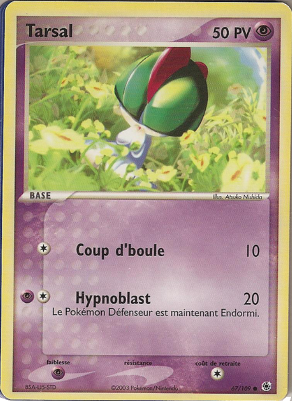Tarsal 67 — EX Ruby & Sapphire (French Pokémon TCG card)
