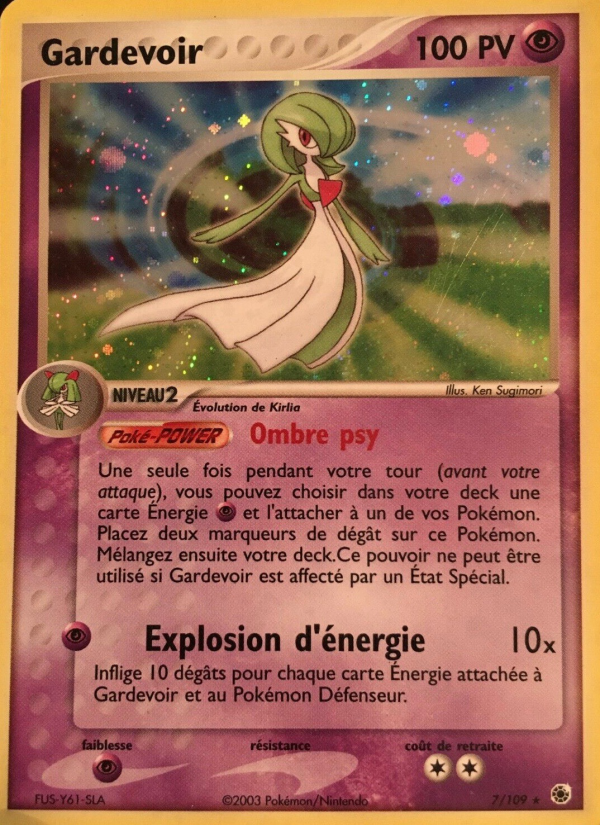 Gardevoir 7 — EX Ruby & Sapphire (French Pokémon TCG card)
