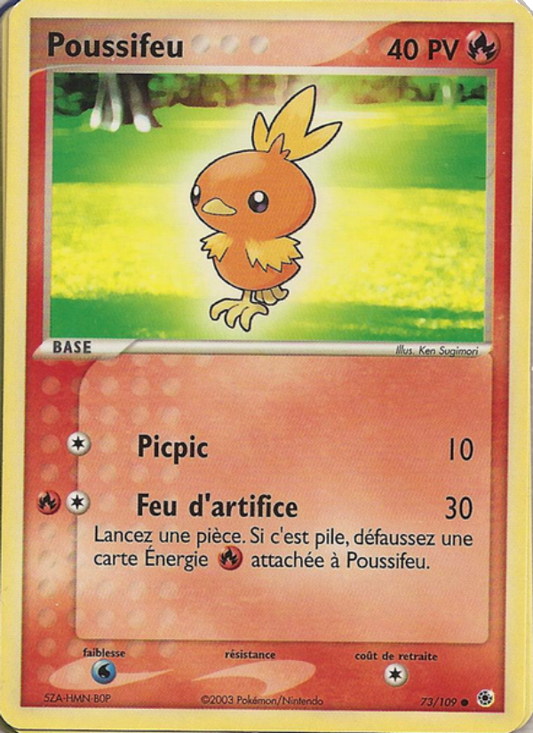 Poussifeu 73 — EX Ruby & Sapphire (French Pokémon TCG card)