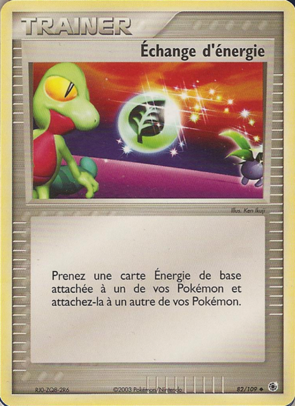 Échange d'énergie 82 — EX Ruby & Sapphire (French Pokémon TCG card)