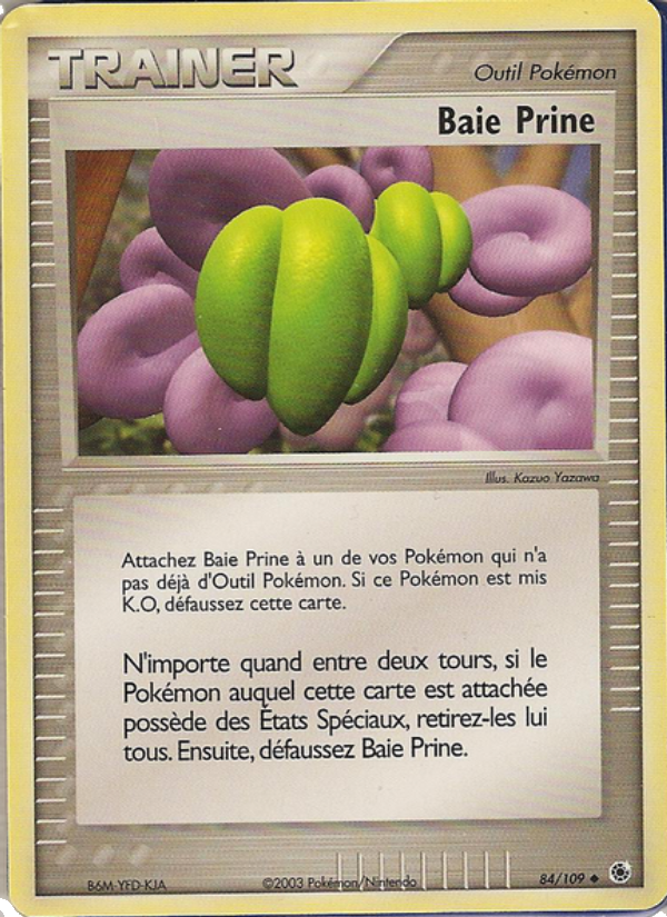 Baie Prine 84 — EX Ruby & Sapphire (French Pokémon TCG card)