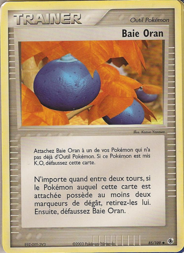Baie Oran 85 — EX Ruby & Sapphire (French Pokémon TCG card)