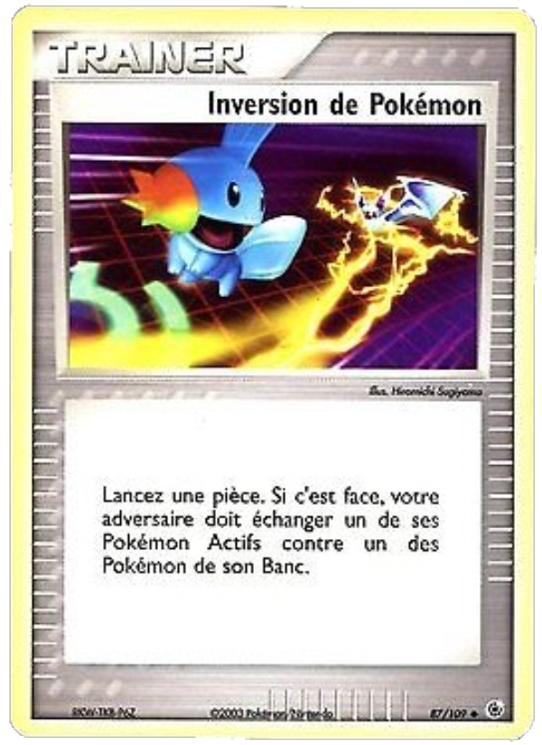 Inversion de Pokémon 87 — EX Ruby & Sapphire (French Pokémon TCG card)