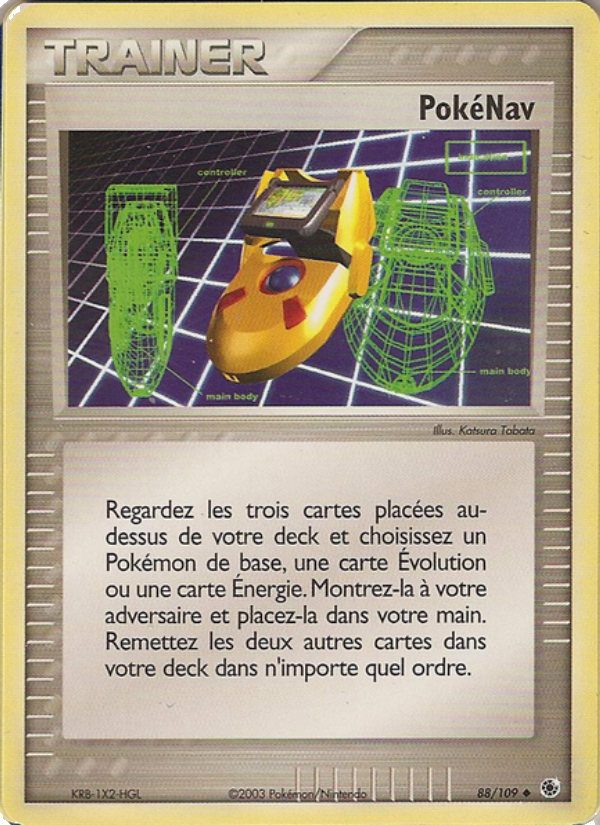 PokéNav 88 — EX Ruby & Sapphire (French Pokémon TCG card)