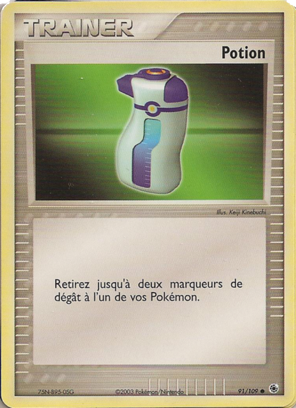 Potion 91 — EX Ruby & Sapphire (French Pokémon TCG card)