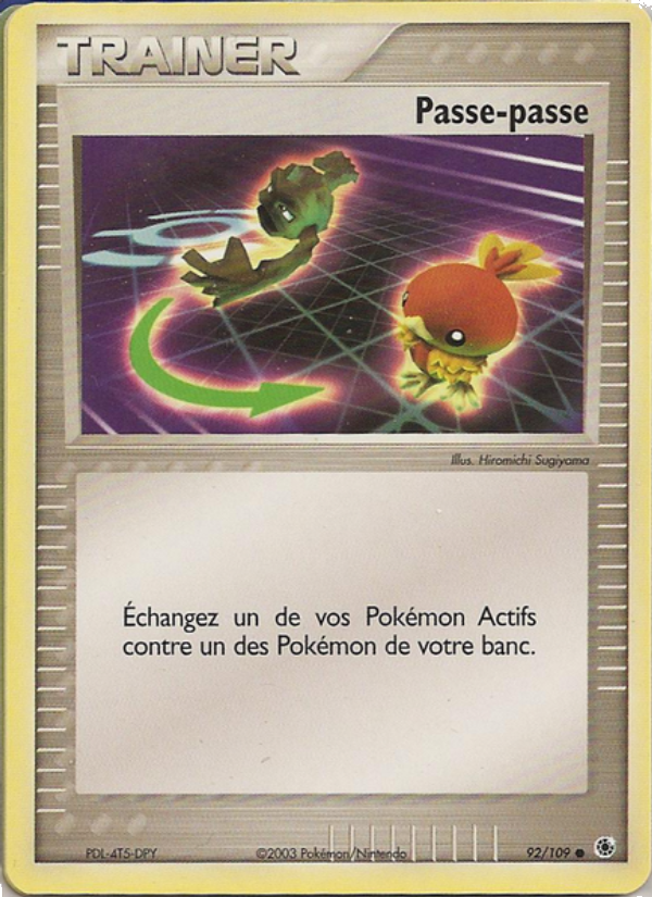 Passe-passe 92 — EX Ruby & Sapphire (French Pokémon TCG card)