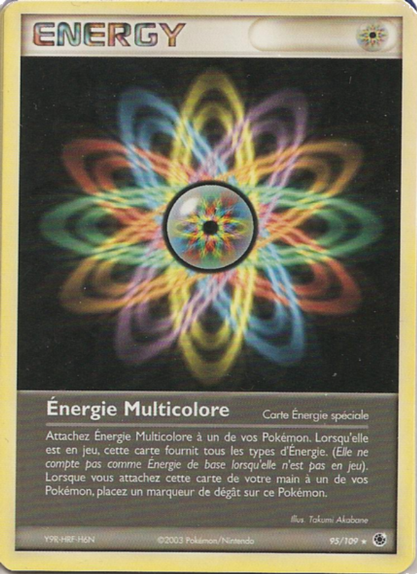 Énergie Multicolore 95 — EX Ruby & Sapphire (French Pokémon TCG card)