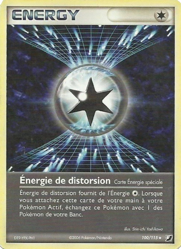 Énergie de distorsion 100 — EX Unseen Forces (French Pokémon TCG card)