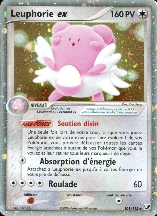 Leuphorie ex 101 — EX Unseen Forces (French Pokémon TCG card)