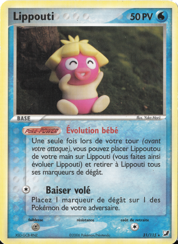 Lippouti 31 — EX Unseen Forces (French Pokémon TCG card)