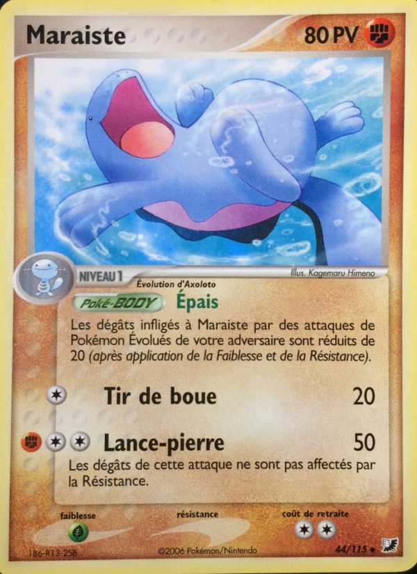Maraiste 44 — EX Unseen Forces (French Pokémon TCG card)