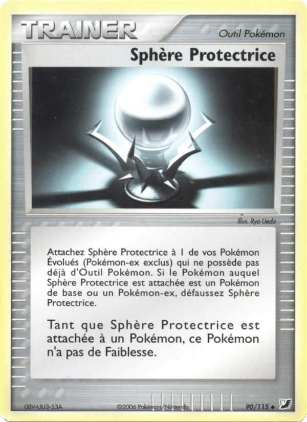 Sphère Protectrice 90 — EX Unseen Forces (French Pokémon TCG card)