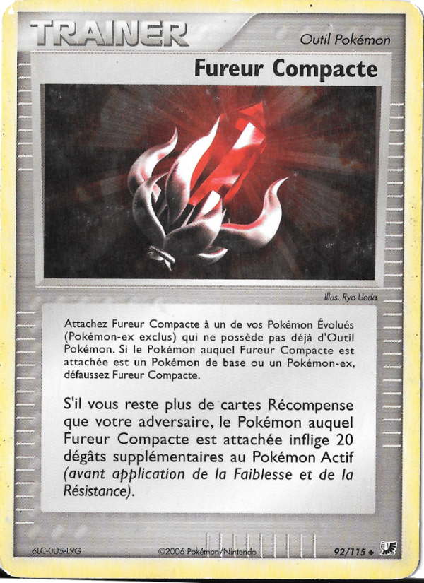 Fureur Compacte 92 — EX Unseen Forces (French Pokémon TCG card)