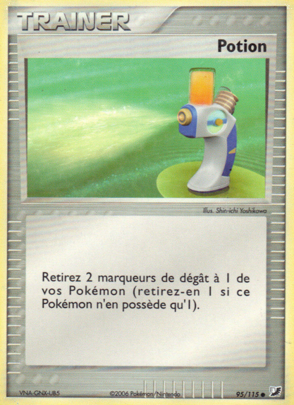 Potion 95 — EX Unseen Forces (French Pokémon TCG card)